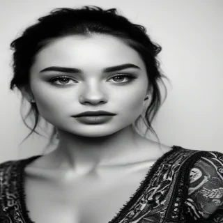 black and white png