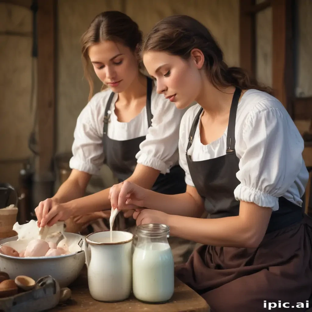 milking lesbos