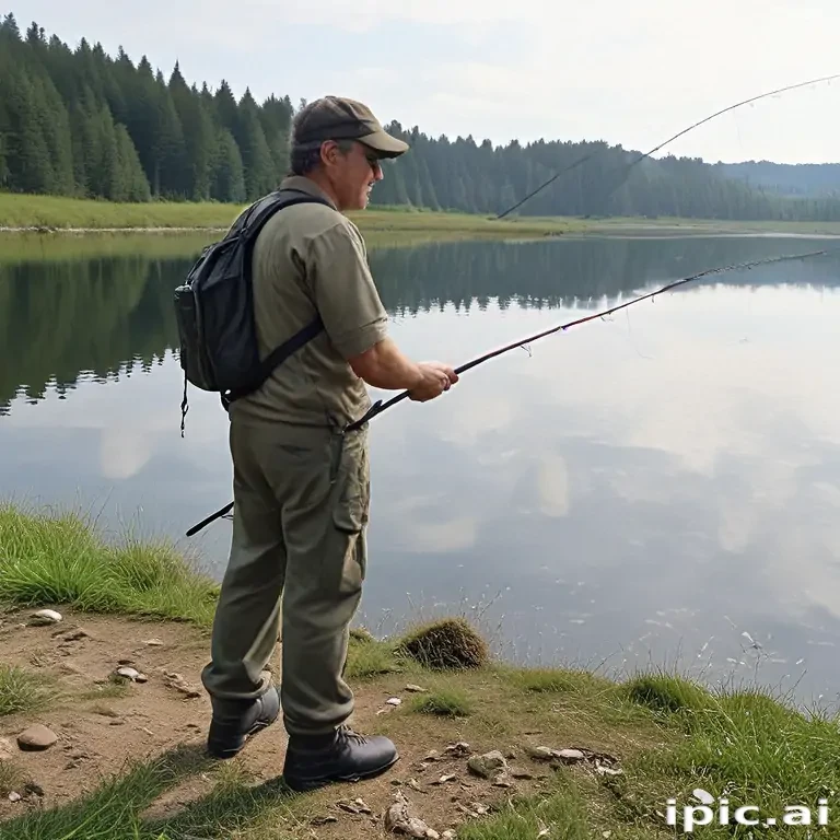 rod in fishing