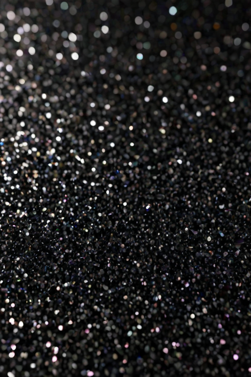 glitter background black