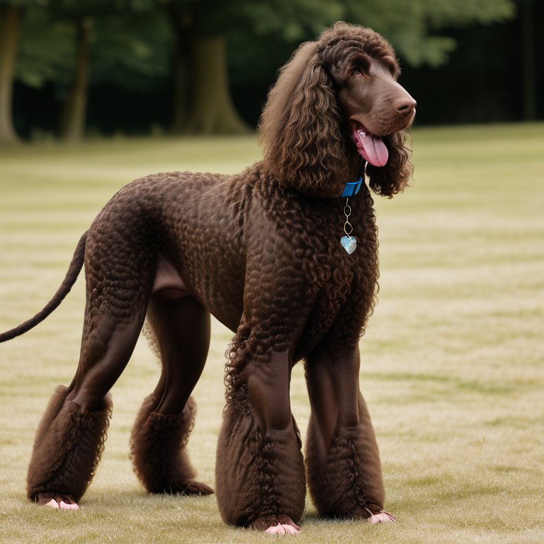 irish water spaniel
