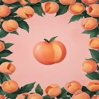 peach wallpaper aesthetic