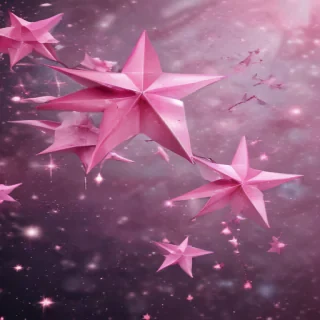 pink stars png