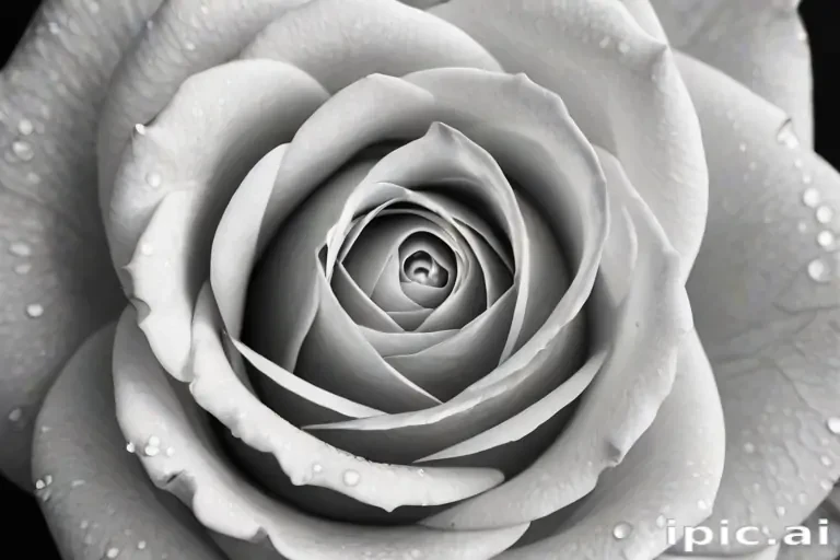 black and white rose background