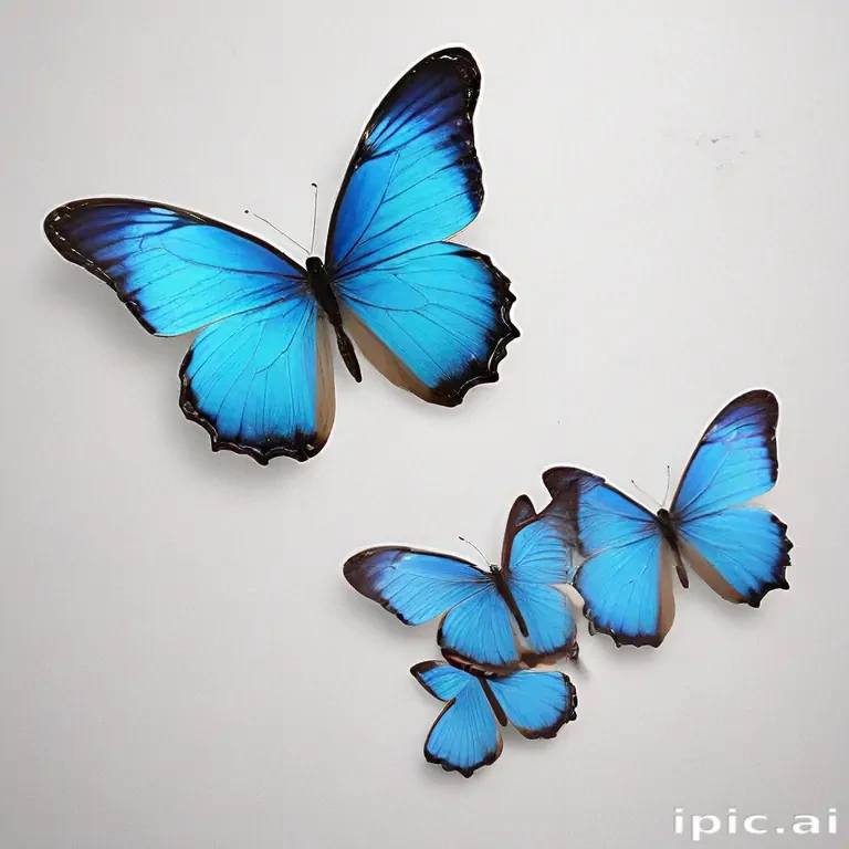 blue butterfly png