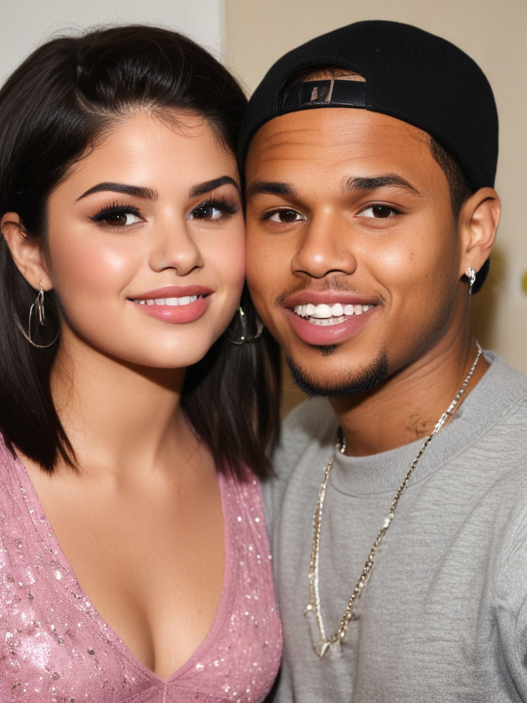 selena gomez meme chris brown