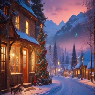 aesthetic christmas iphone wallpaper