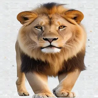 lion transparent background