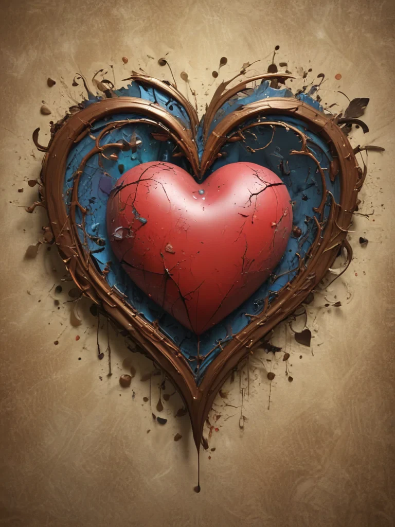 heart broke wallpaper
