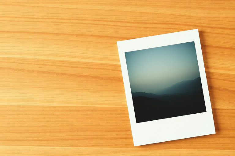 polaroid mockup