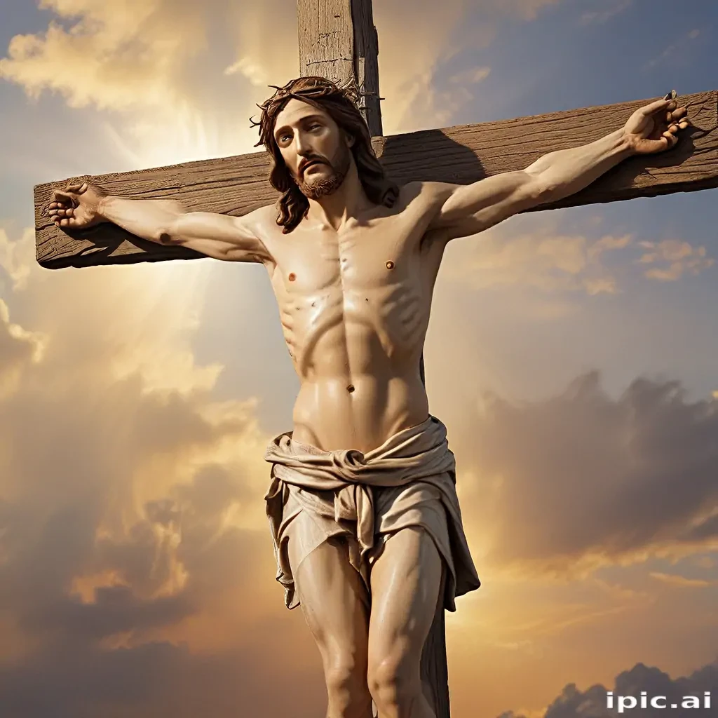 pic of jesus christ on cross