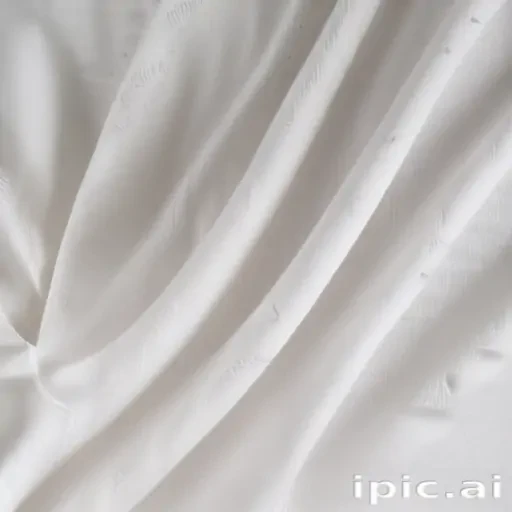white fabric background
