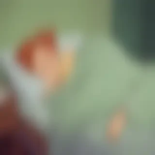 sleeping in cartoons