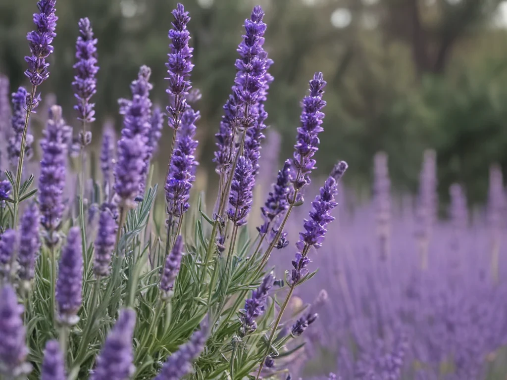 lavender background