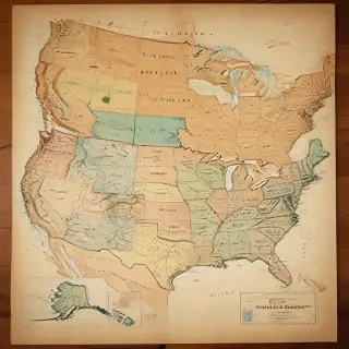 map of the usa states