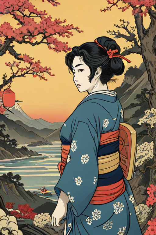 ukiyo e wallpaper