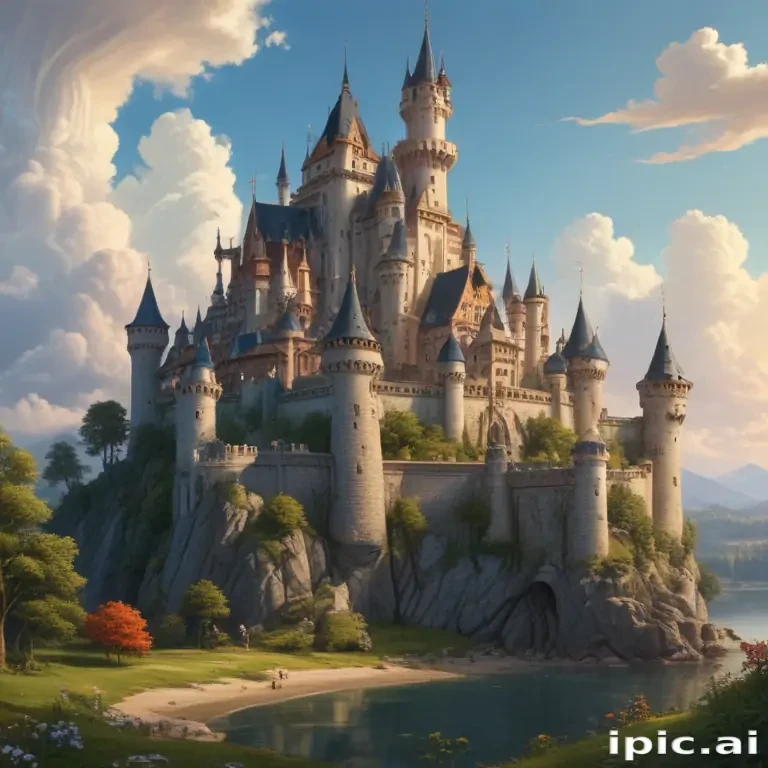 cartoon castle