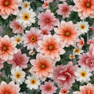 flower background transparent