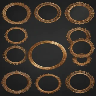 circle frame clipart