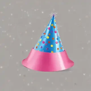 transparent background birthday hat