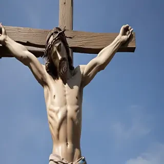 jesus on the cross picture