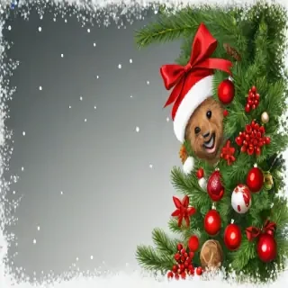 merry christmas no background