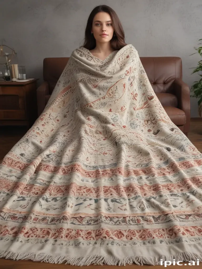 blanket mockup