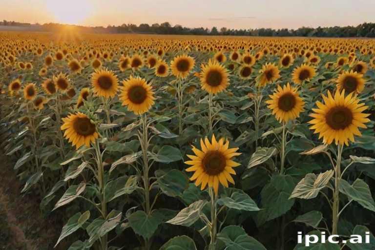 sunflowers aesthetic