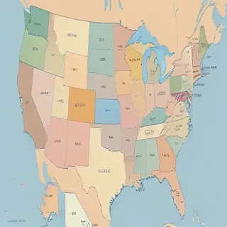 us states map