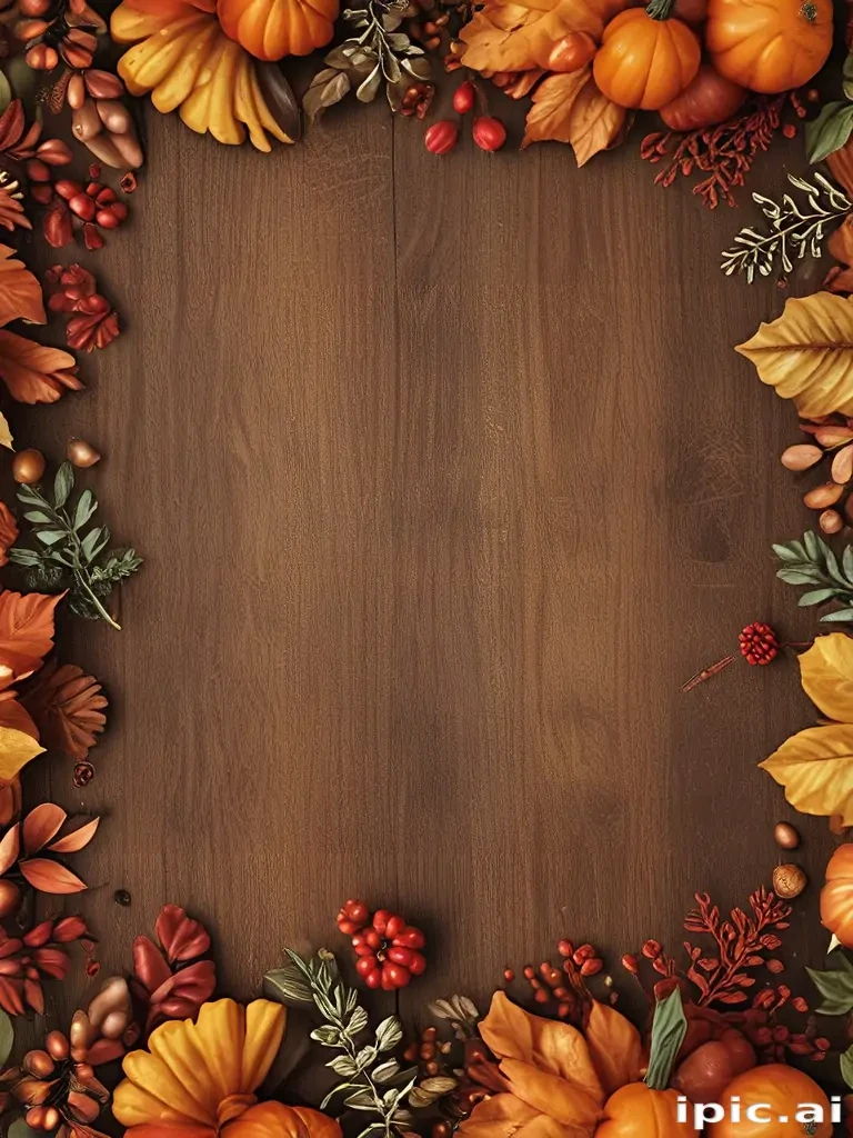 thanksgiving background aesthetic