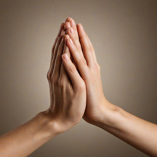 pray hands png