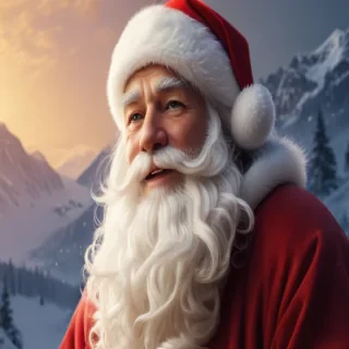 santa claus iphone wallpaper
