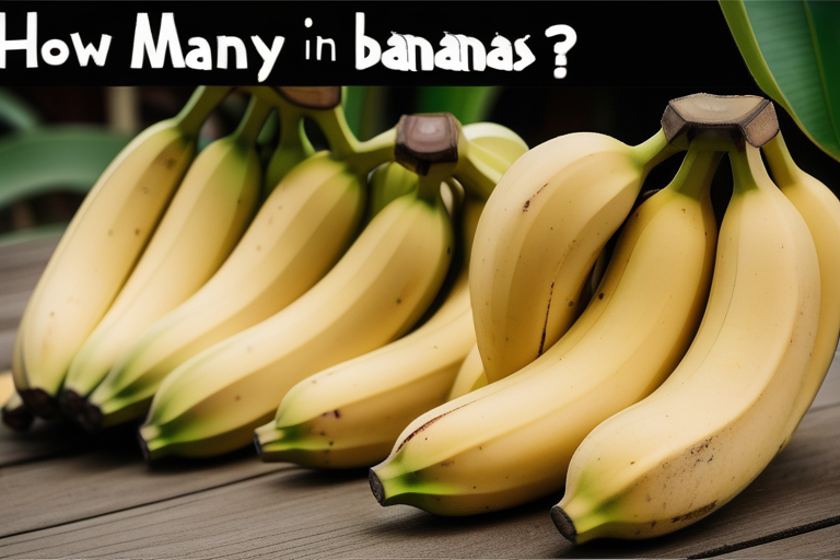 how many bananas in a lb