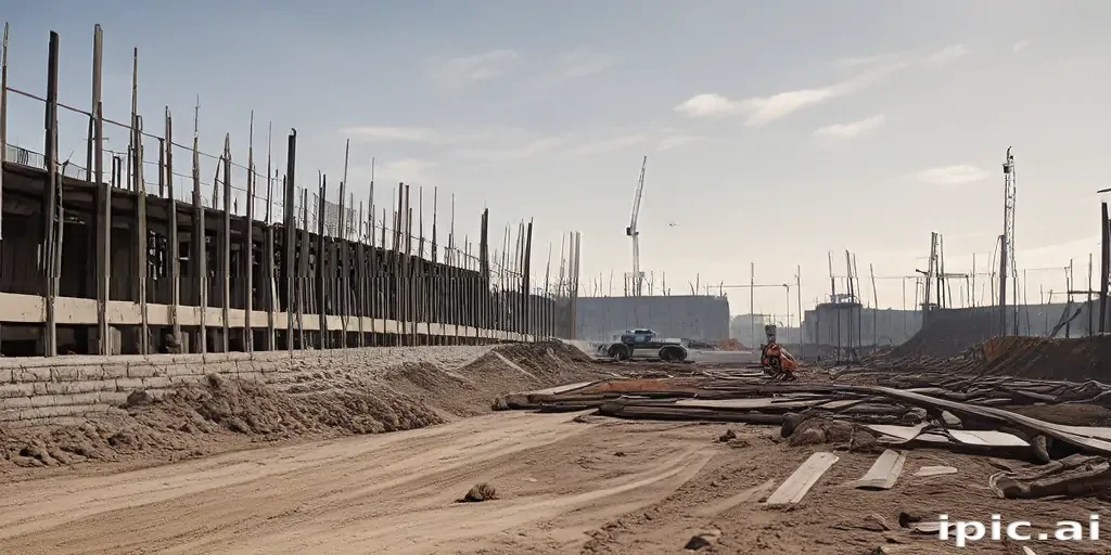 construction site background
