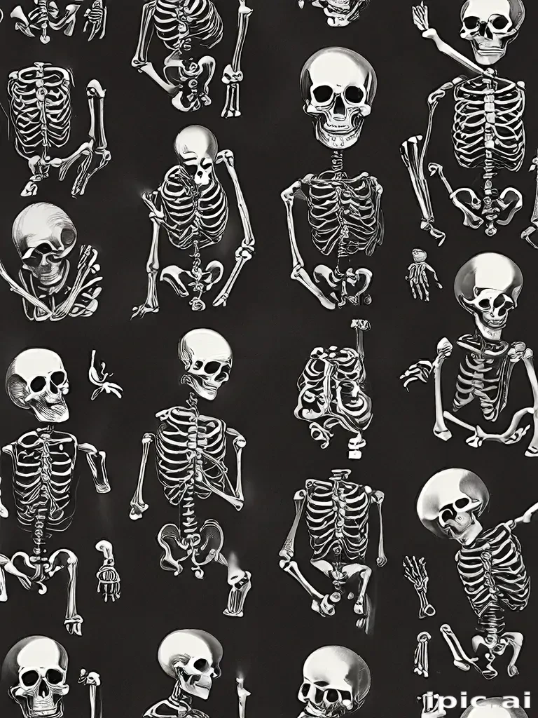 skeleton wallpaper