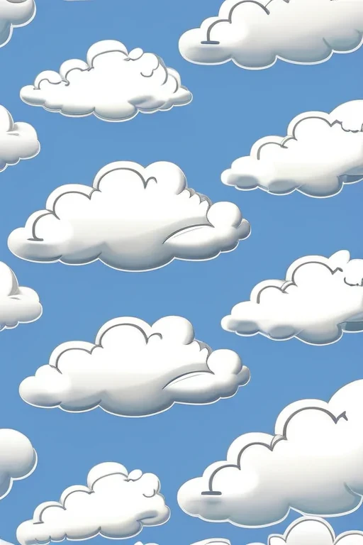cartoon cloud wallpaper