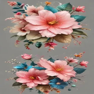 clipart transparent background flowers