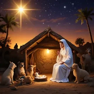 free nativity scene background images
