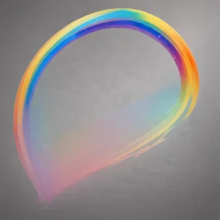 transparent background rainbow clipart
