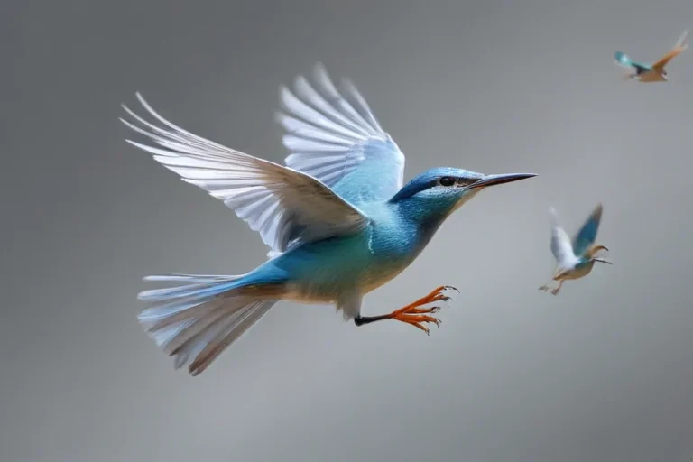 birds flying transparent background