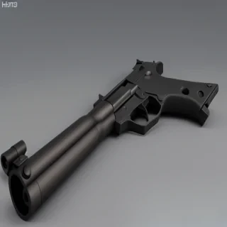 gun no background