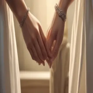 couple holding hands aesthetic