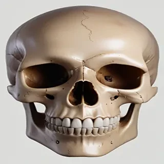 transparent skull png