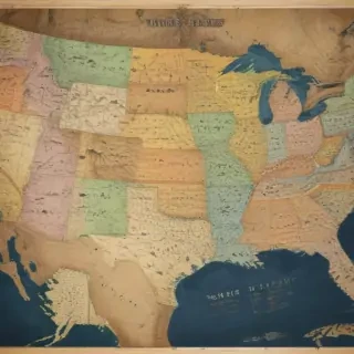 united states map with state names