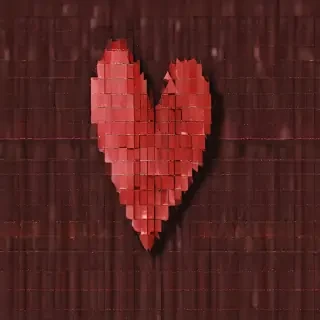 pixelated heart png