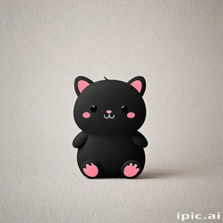 black wallpaper cute