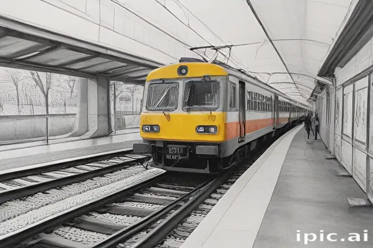 train drawing