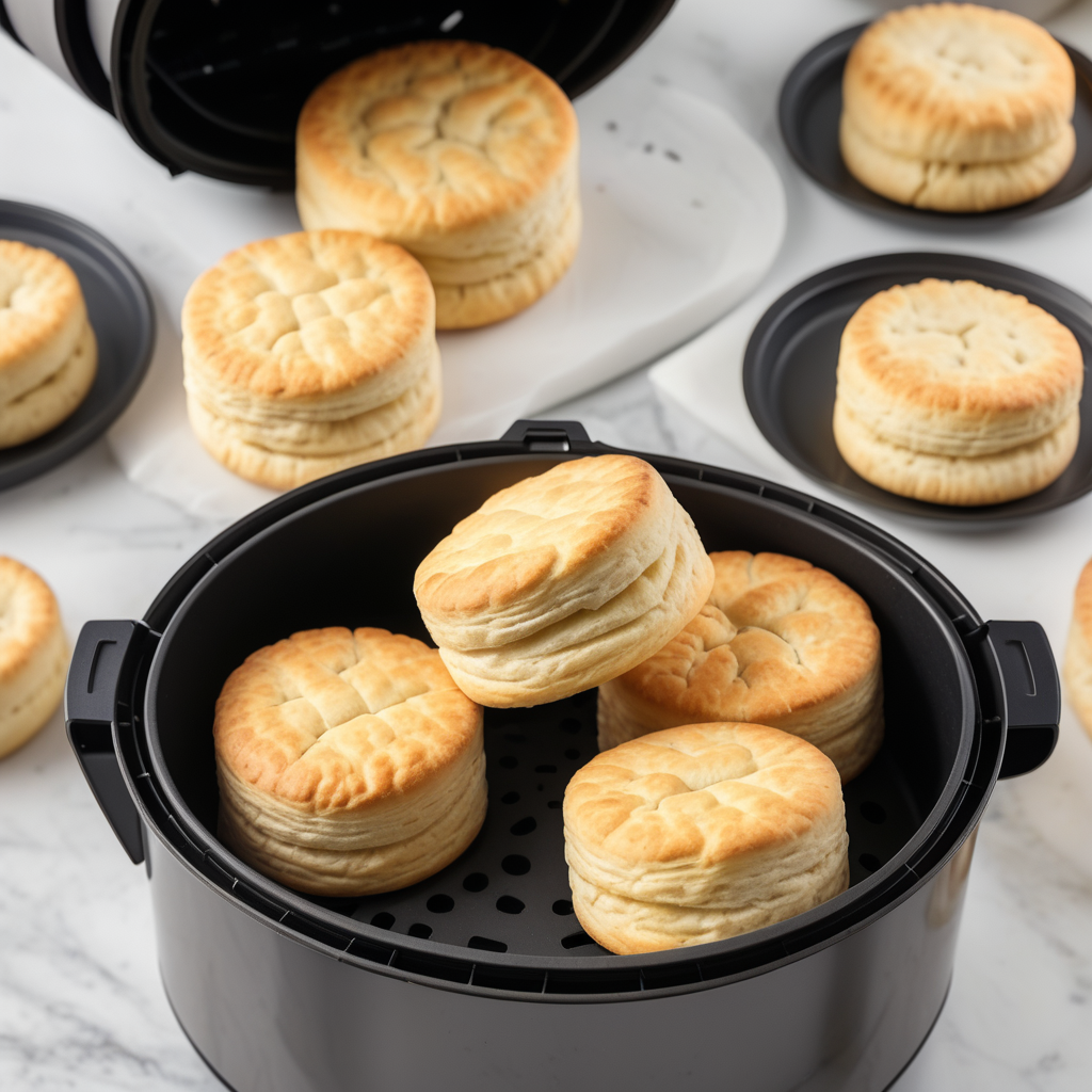 canned biscuits in the air fryer