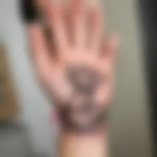 i love you sign language tattoo