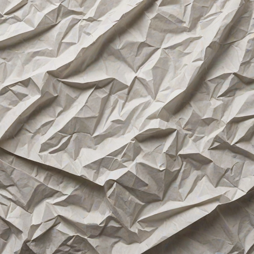 wrinkled paper